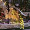 Metal Material Watering Can Lights Solar Powered Vintage Garden Decor  Outdoor Yard Decoration