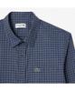 LACOSTE Men'S Flannel Window Check Shirt Ch8535-55N Hhw