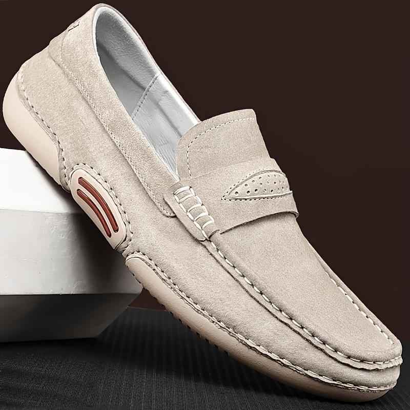 

Breathable Men s Casual Sneakers - PU Upper, Rubber Sole, Lightweight Round Toe Flats - Daily Wear, All-Season Comfort Walking Shoes 38 бежевий