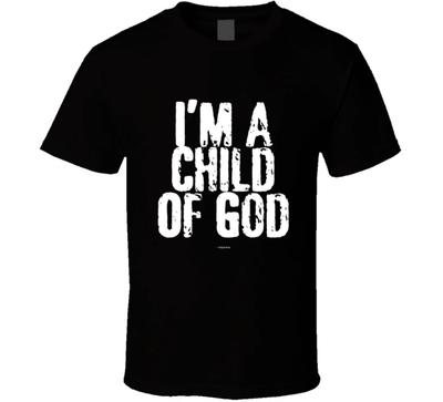 Ich bin ein Kind Gottes Christliches Jesus Evangelisches Geschenk T-Shirt