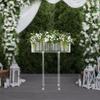 Clear Acrylic Flower Display Stand for Wedding & Home Decor, 5kg Capacity, Elegant Centerpiece for Bouquets, Vases and Event