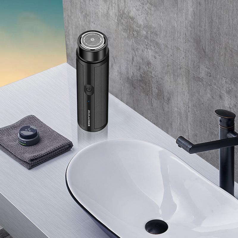 Men Mini Electric Shaver Automatic Razor Trimmer Portable Beard Knife Shaver Rechargeable Razor Travel Car Mini Shaver