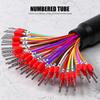 DB62 3 Rows Terminal Wire with Number HDB62 Male Female Serial Cable 62Pin Double Shield Single Head with Cable Connector