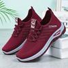 New women's shoes mesh breathable casual shoes lace-up sneakers comfortable soft-soled single shoes