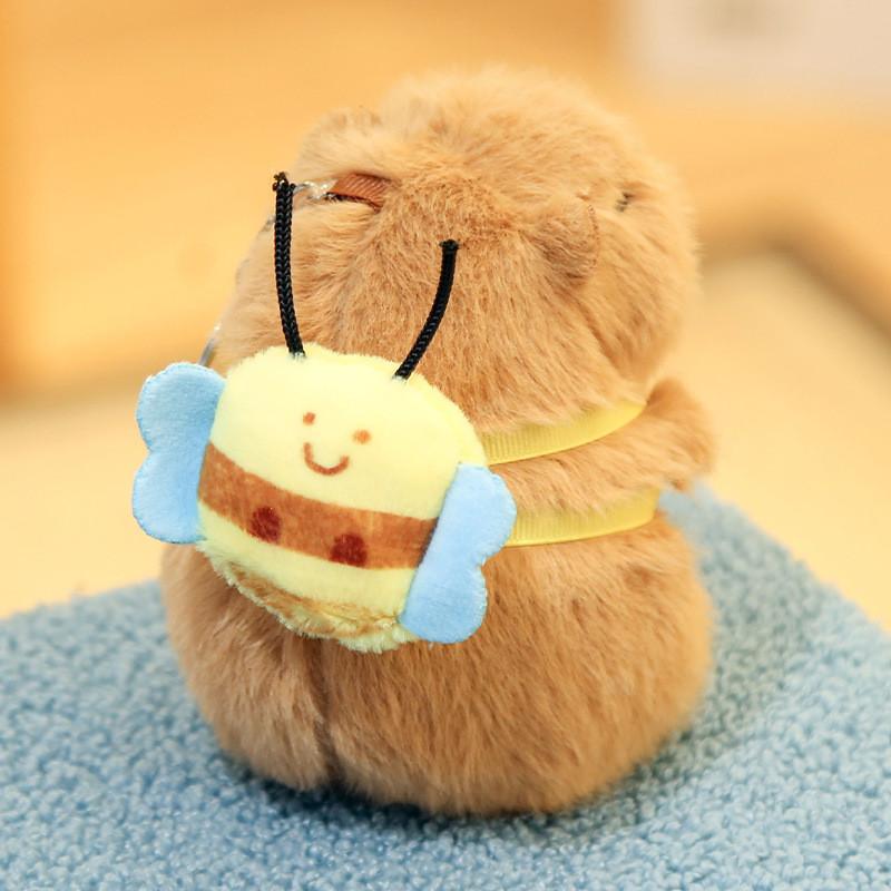 Water Porcupine Plush Keychain Toy With Pp Cotton For Kids And Collectors