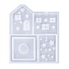 Silicone House Mold 3D Silicone Molds Resin Casting Moulds Resin Making Molds Craft Supplies Flexible For Birthday Children's Da