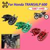 For Honda Transalp 600 XL600V XL600 XL 600V 600 V 1987-1999 Accessories Motorcycle Footrest Footpegs Foot Pegs Rest Pedal Parts