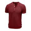Camisetas Henley de manga corta para hombre, camisetas de verano con botones, camisetas básicas informales, camisetas lisas, camisetas suaves y cómodas, camisetas clásicas de corte deportivo para hombre