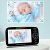 4.3-Inch Night Vision Baby Monitor with Two-Way Talk for Home Use