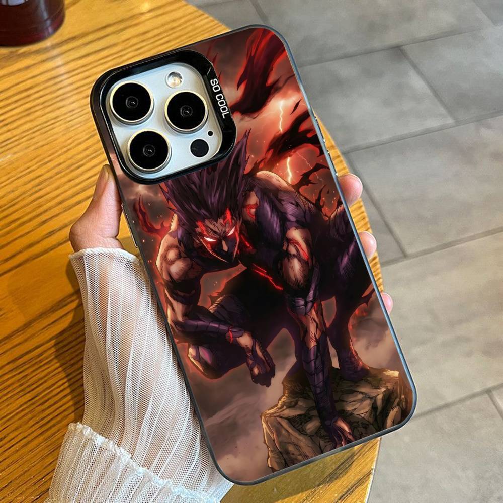Aniem O-OnePeach CharacterS Phone Case For iPhone 16 17 15 14 12 13 Pro Max Black Candy Matte Shockproof Cover iPhone16se4