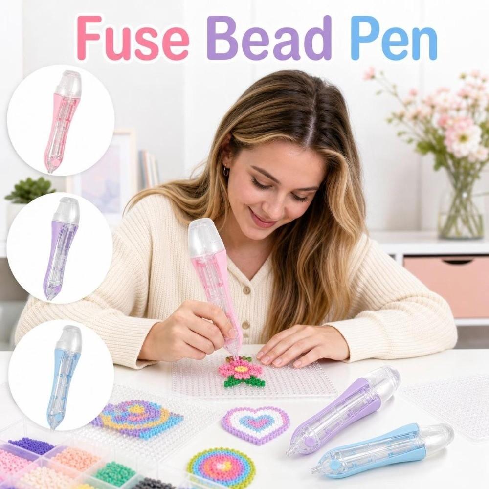 2.6mm Tip Fuse Bead Pen Automatic Perler Bead Dispenser Bead Positioning Pen DIY Crafts Project
