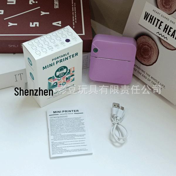 Portable Bluetooth Mini Printer for Students and Home Use