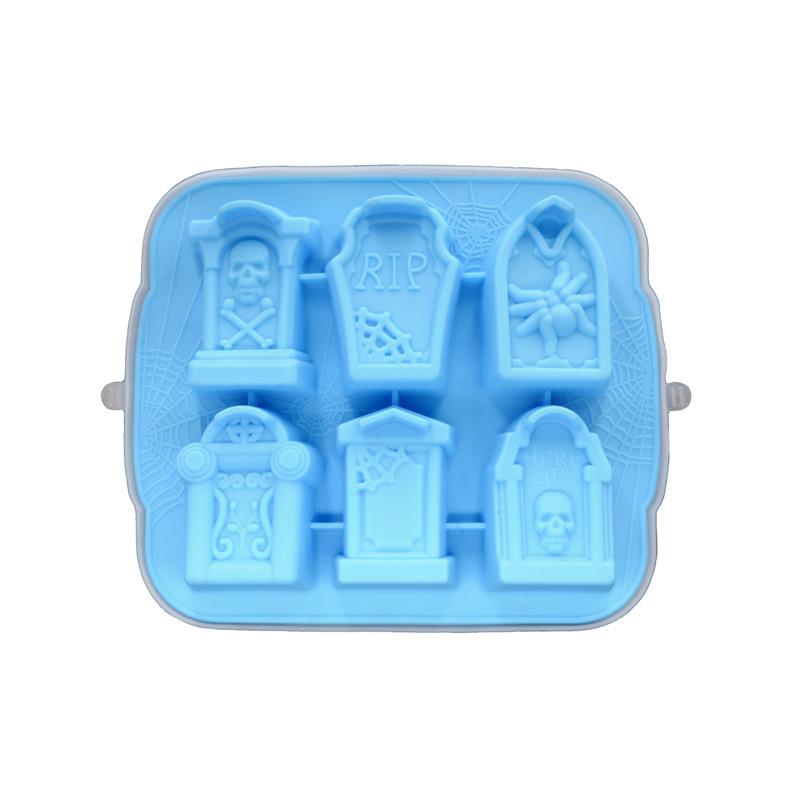 Ice Trays Silicone Ice Ball Maker Stencil Tombstone  Ice Ball Template Round 6 Cavity Ice Sphere Stencil Household