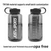 1000ML Tritan Sports Water Bottle – Heat-Resistant, Portable Fitness Cup with Handle