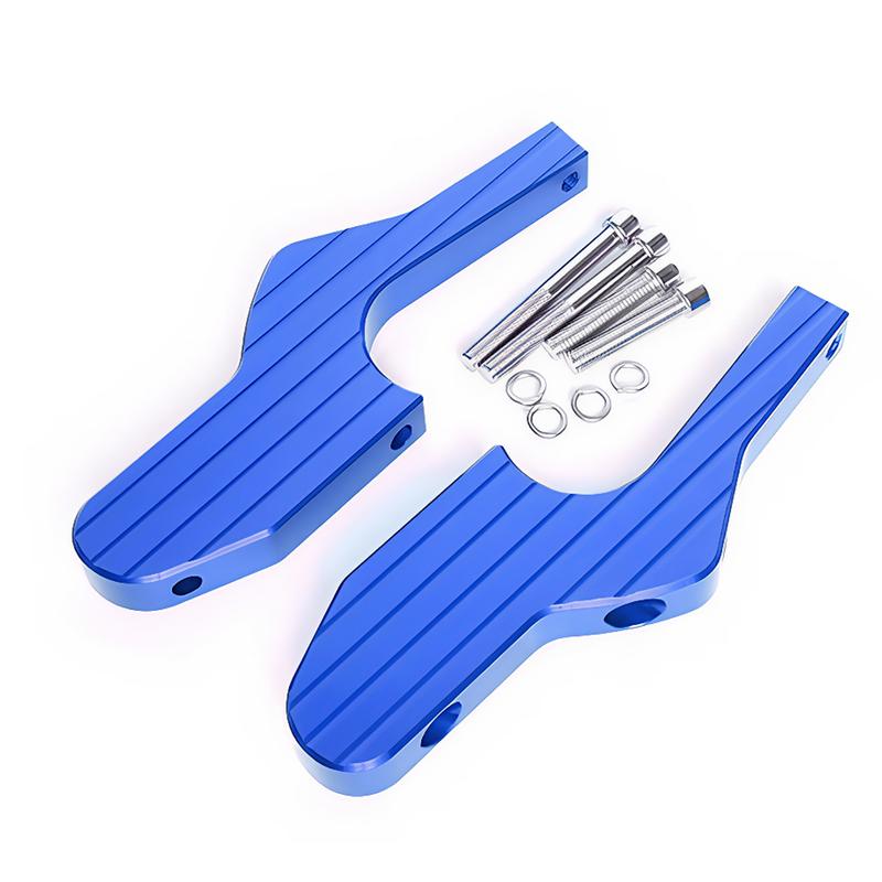 Aluminum Foot Peg Extensions Extended Footpegs for Vespa GT GTS GTV 60 125 200 250 300 300ie Vespa Motorcycle Parts