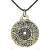 Die Eigenschaften von Feng Shui Geld-Amulett-Halskette Schmuck im Vintage-Stil Geschenk für Männer Frauen (ruigou)