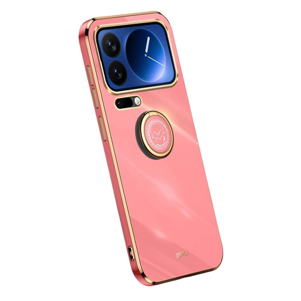 Bulk Purchasing XINLI For Xiaomi 17 Pro Case Ring Kickstand Electroplating TPU Phone Cover