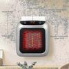Portable 800W Ceramic Heater with Remote, Timer, LED Display & 2 Heat Settings