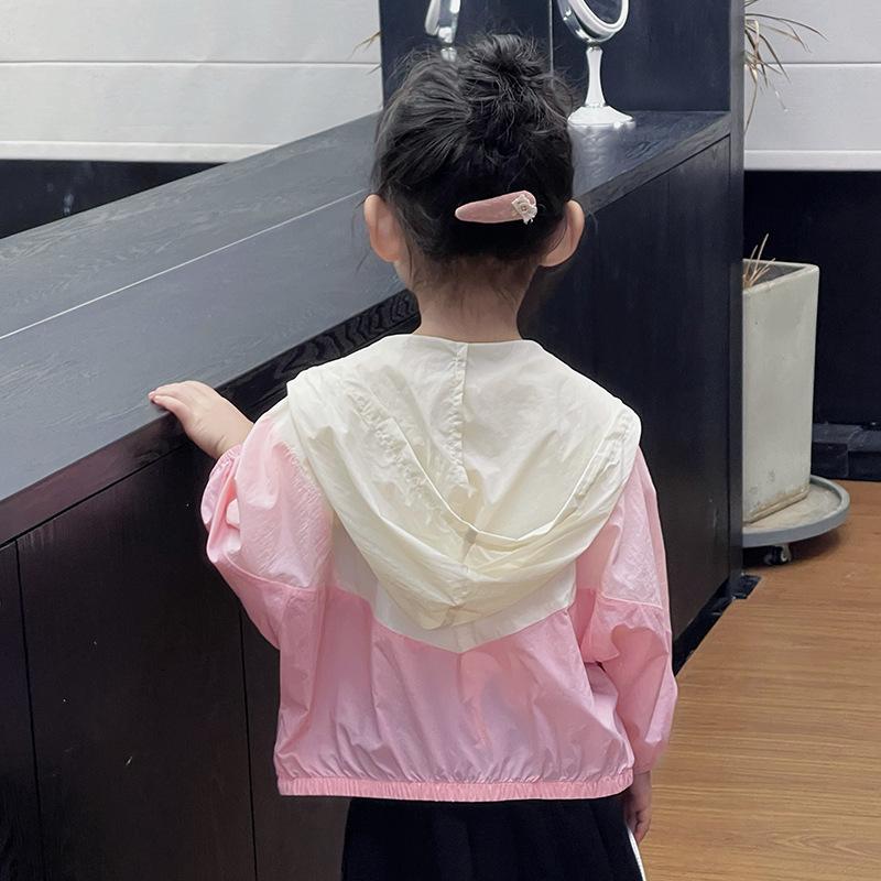 Children's sunscreen clothes boys and girls 1011 new summer thin breathable outdoor UV protection sunscreen clothes jacket