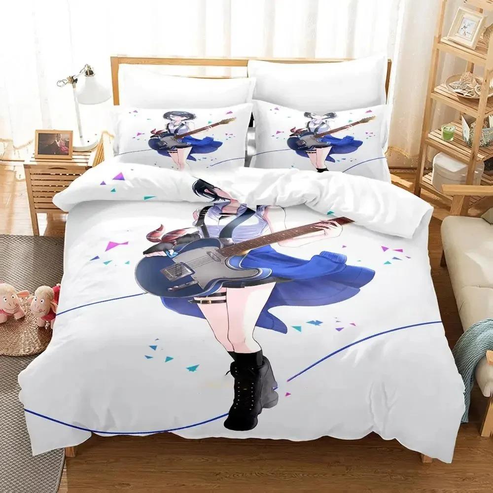 Anime Project Sekai Hoshino Ichika Bedding Set Bedroom Soft Modern Bedspreads Comefortable Duvet Cover Quilt Cover Pillowcase