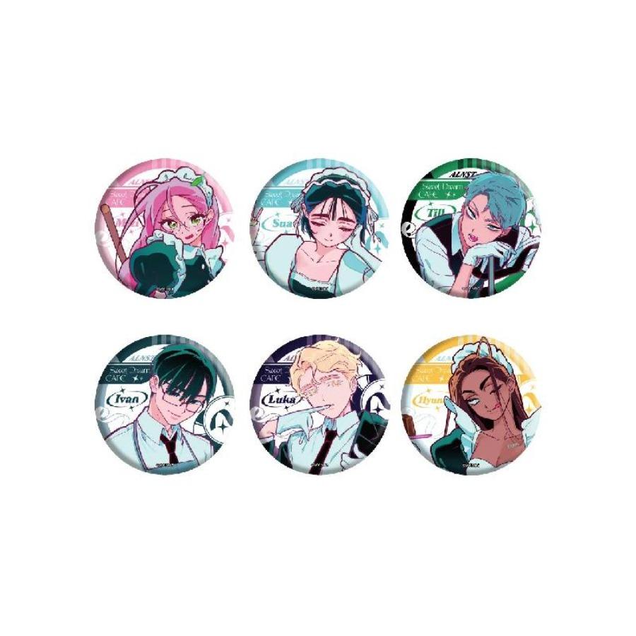 ALIEN STAGE | Badge & Polaroid & Shikishi Board & 3D Lenticular Card Set ALIEN STAGE