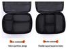 Double-layer Electronics Storage Bag for Cables, Chargers, Earphones, USB Drives, Mouse, Hard Drives, and Power Banks