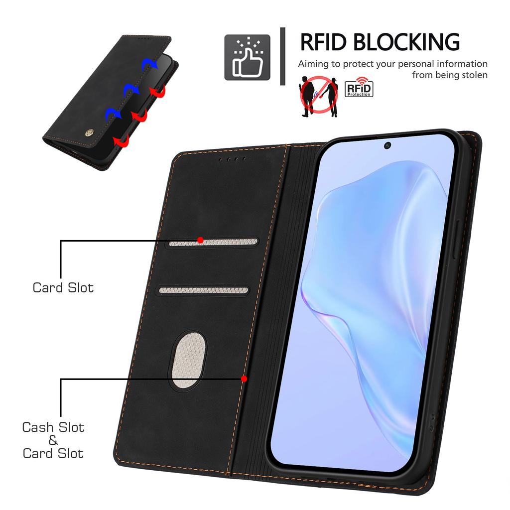 QIALINO For Huawei Mate 80/Mate 80 Pro Case View Window Genuine Cow Leather Flip Phone Cover with