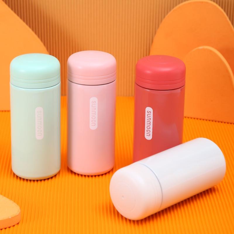 150ml Mini Thermosflasche Geschäftsreisen Kompakter Outdoor-Taschenbecher für Mädchen Kinder Schule und Studenten Wasserbecher