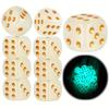 5/10 Stück 16mm Leuchtende Fluoreszierende Würfel für Bars KTV Abschluss Single Partys Würfel Puzzle Brettspiele TRPG D6 Würfel JXB