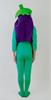022AM Foolish Eggplant Full Body Tights Set Full Body Tights Eggplant Kigurumi Costume for Cultural School Adult Funny Event [Lucan] [Natural,
