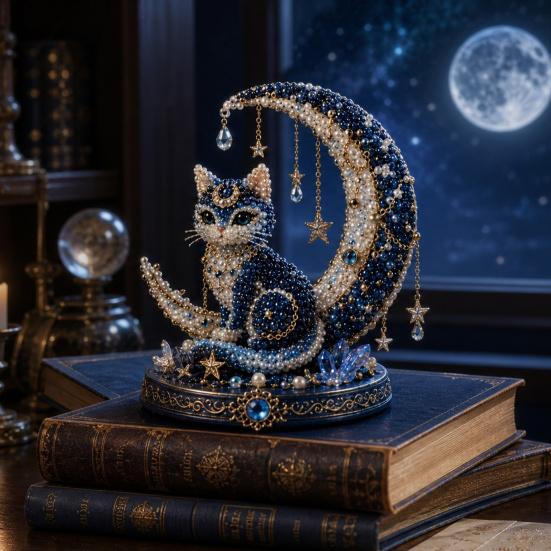Yousheng Mythical Animal DIY Bead Kit for Beginners, 3D Beaded Animal Making Kit with Instructions, Unique Animal Designs with Glass Beads and Pattern
