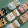 Warm Socks Soft Plush Slipper Sleep Stockings Cartoon Floor Sock for Indoor Autumn Winter