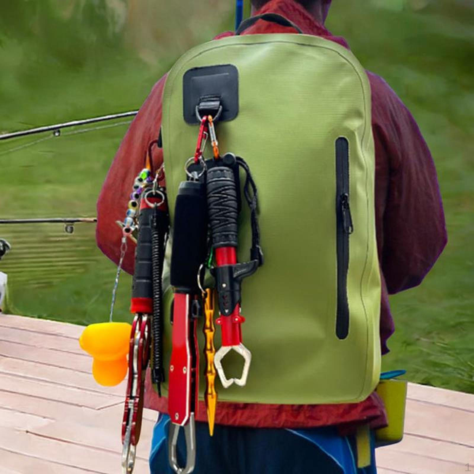 

Рыболовный рюкзак, рюкзак для хранения снастей, сумка на плечо, сумка для мух 500D PVC green