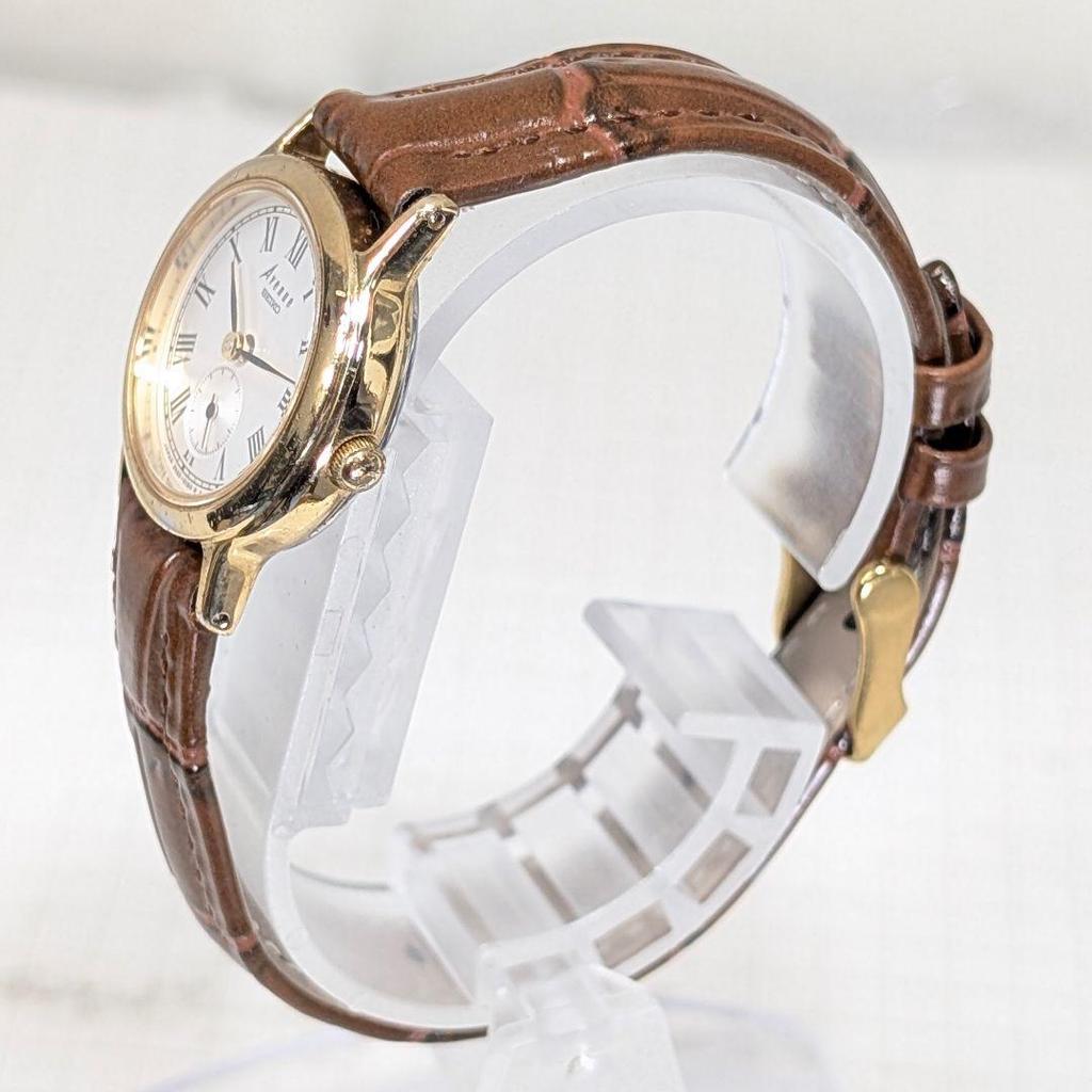 [USED] SEIKO AVENUE Small Seconds Women's Watch Battery Strap Replaced, Working Condition Y-05