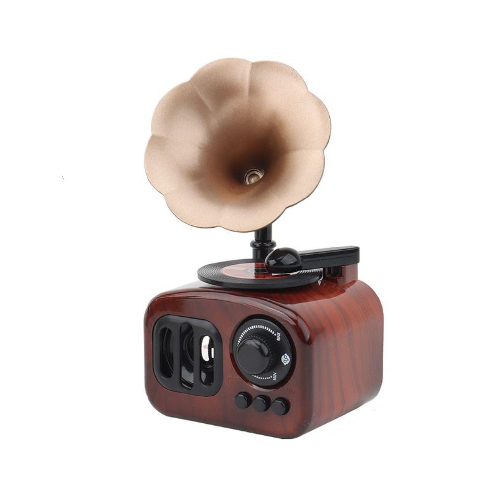 Vintage Gramophone Music Box Plastic Photography Props  For Home and Office Decor