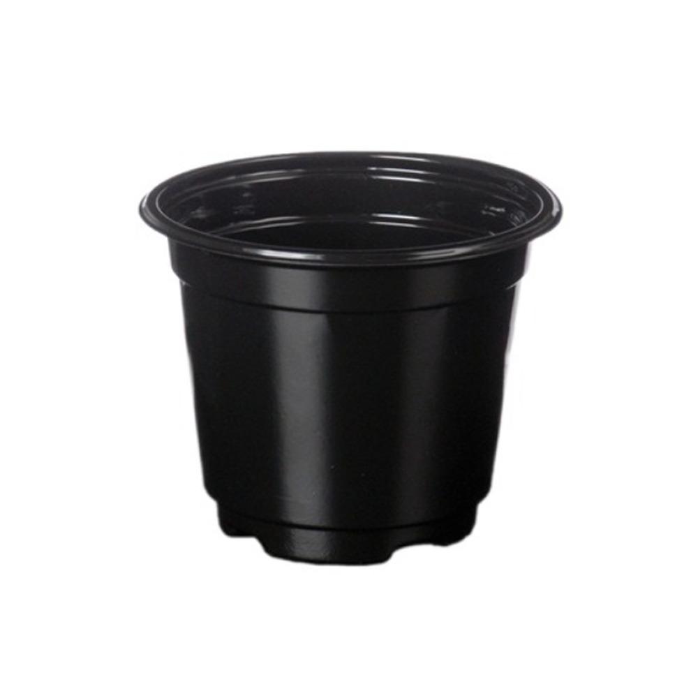 10pcs Thickened Plastic Planter Transparent Flower Plant Container Clear Nursery Pots Home Decor