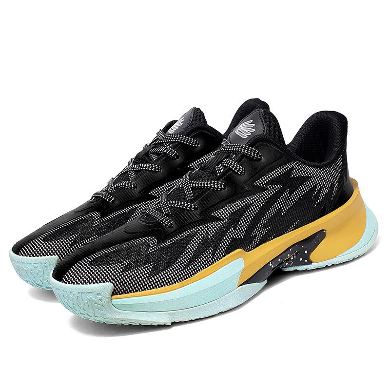 Curry's 13th Generation of Men's and Women's Running Non-slip, Shock-absorbing, Ground-grabbing Sports Shoes, Fly-woven Breathable Campus Professional