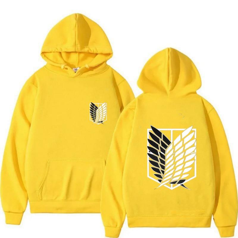 Attack On Titan Men's Hoodie Anime Hoodies Men and Women Streetwear Pullover Harajuku Shingeki No Kyojin Hoodies Sweatshirt