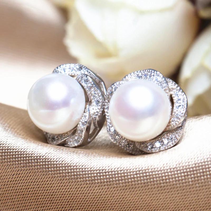 

2026 Luxury CZ Imitation Pearl Earrings for Women Copper Color Temperament Elegant Lady Wedding Party Fashion Zircon