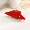 Piercing Lèvre Sexy Grande Forme Lèvre Rouge Bague Doigt Y2K Géométrique Sexy Polyvalent Bijoux Bagues pour Femmes Unique Punk Cadeau de Fête