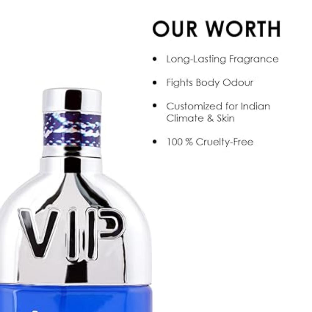 BN Parfums VIP Premium Scent, Fresh & Soothing Fragrance, Long Lasting Perfume Spray For Men, 100ml