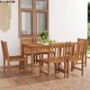 Day and Night - Day and Night Garden Dining Set 7 Pieces Solid Teak Wood