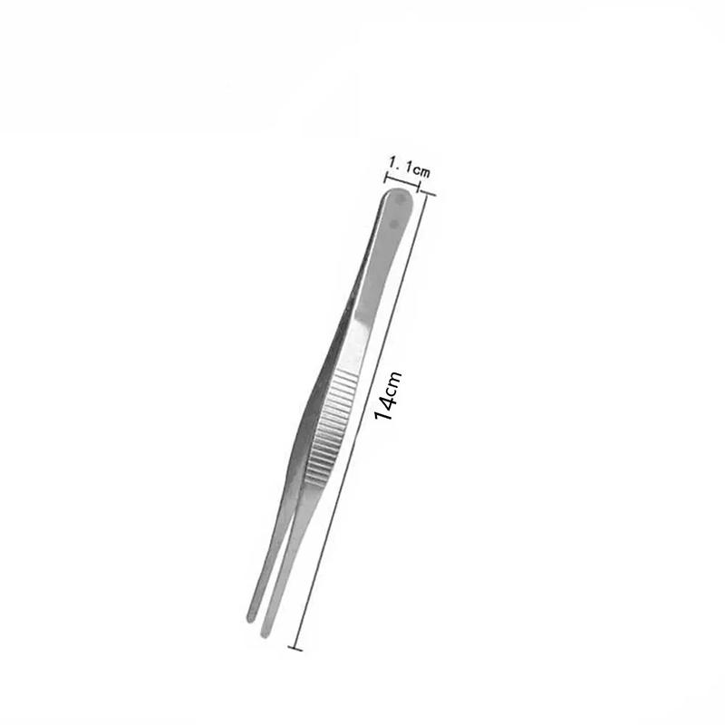 Stainless Steel Food Tongs Barbecue Tongs BBQ Clip Kitchen Clamp Cooking Tweezers Grill Pliers Kitchen Accessories CFQJ006