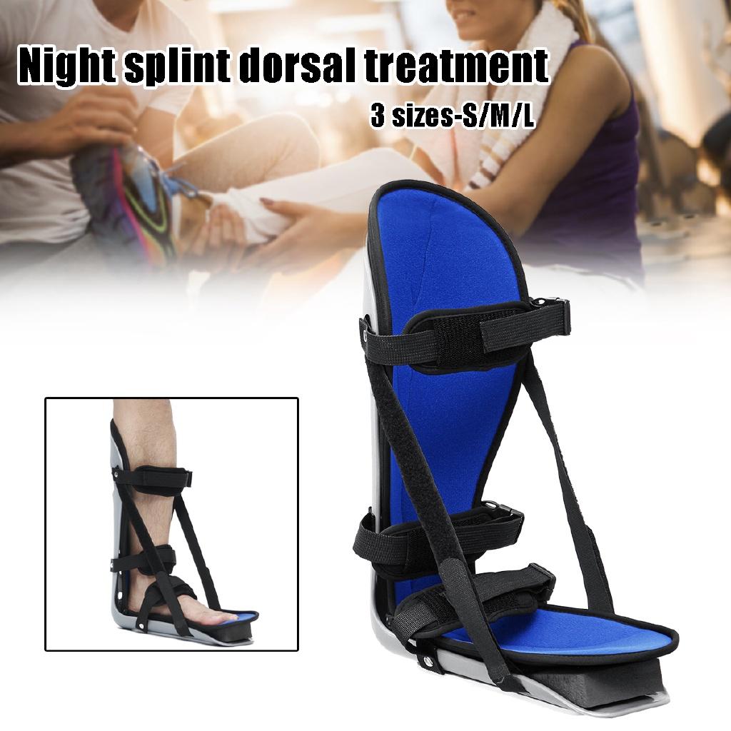 Composite+Plastic Night Splint Orthopaedic Foot Support Rehab Treatment Ankle Support For Plantar Fasciitis Achilles Drop Foot Pain New