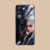 Dragon Queen Matte TPU Mobile Phone Case for VIVO Y77 76 75 74 73 72 58 56 55 51 50 38 36 Y19 Y18 Y03 Y01 5G Colorful Cover