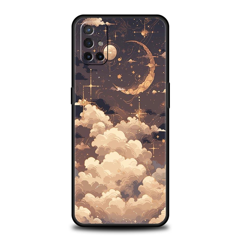 Phone Case For Oneplus 13R 13 12 10T 11 R10 Nord N100 N200 N10 9 9R CE 2 3 Z Pro Lite 5G Soft TPU Cover Fashion Starry Sky Stars