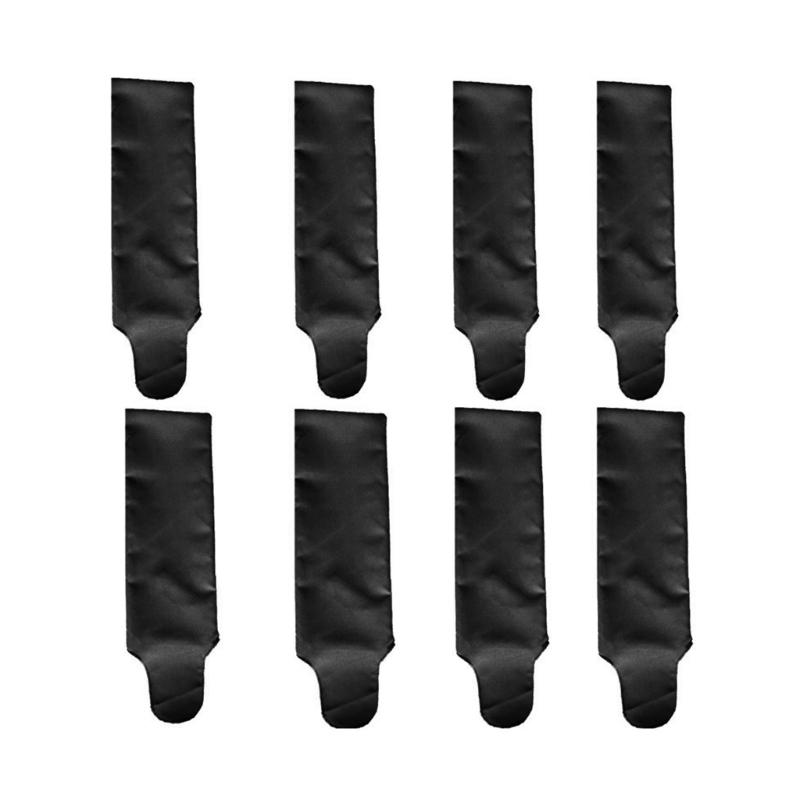 Packung mit 8 hochelastischen Polyester-Pferdehaarschützern zum Schutz vor Reibung und Beschädigung
