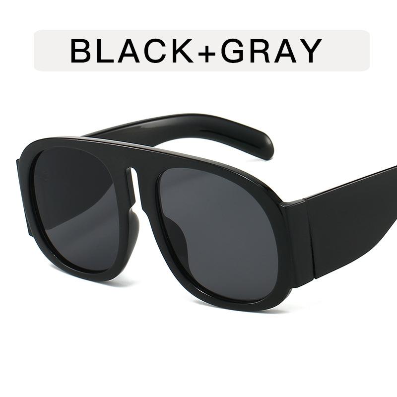 Vintage Luxury Brand Designer Sunglasses Oversized Pilot Sun Glasses Women For Men Shades Big Frame Popular Eyewear Uv400