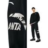 Anta Versatile Casual Warm Knitted Sports Pants Men Bottoms Gray Heather-Gray 952448307-1