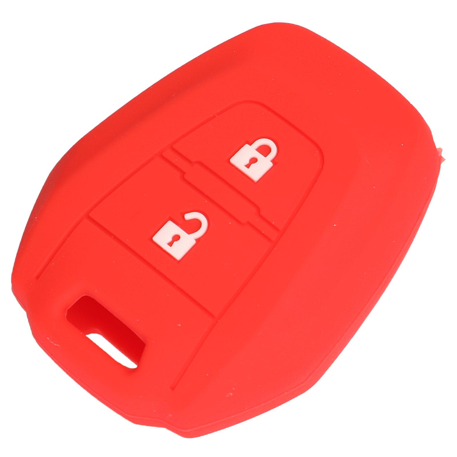 

jingyuqin 2B Remote Car Key силиконовый чехол для Isuzu / New Isuzu D-max / Mu-x держатель стиль красный